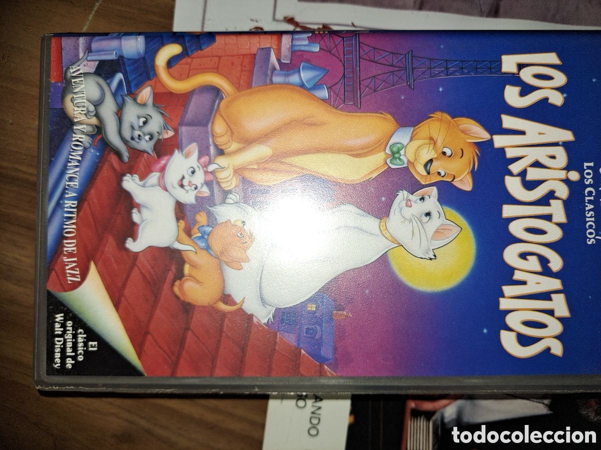 Cine: Vhs cinta video los aristogatos
