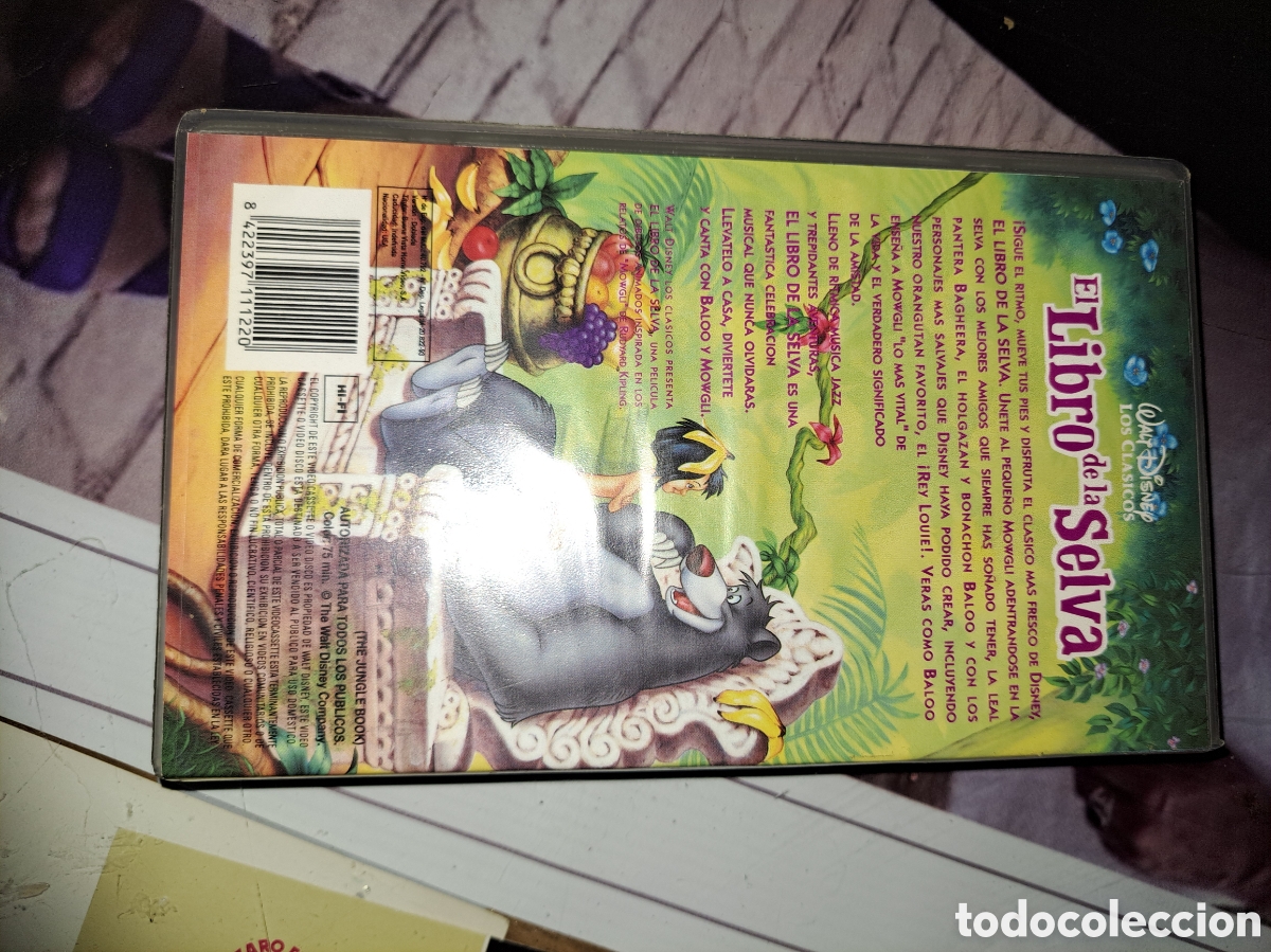 Cine: Vhs el libro de la selva - Foto 2