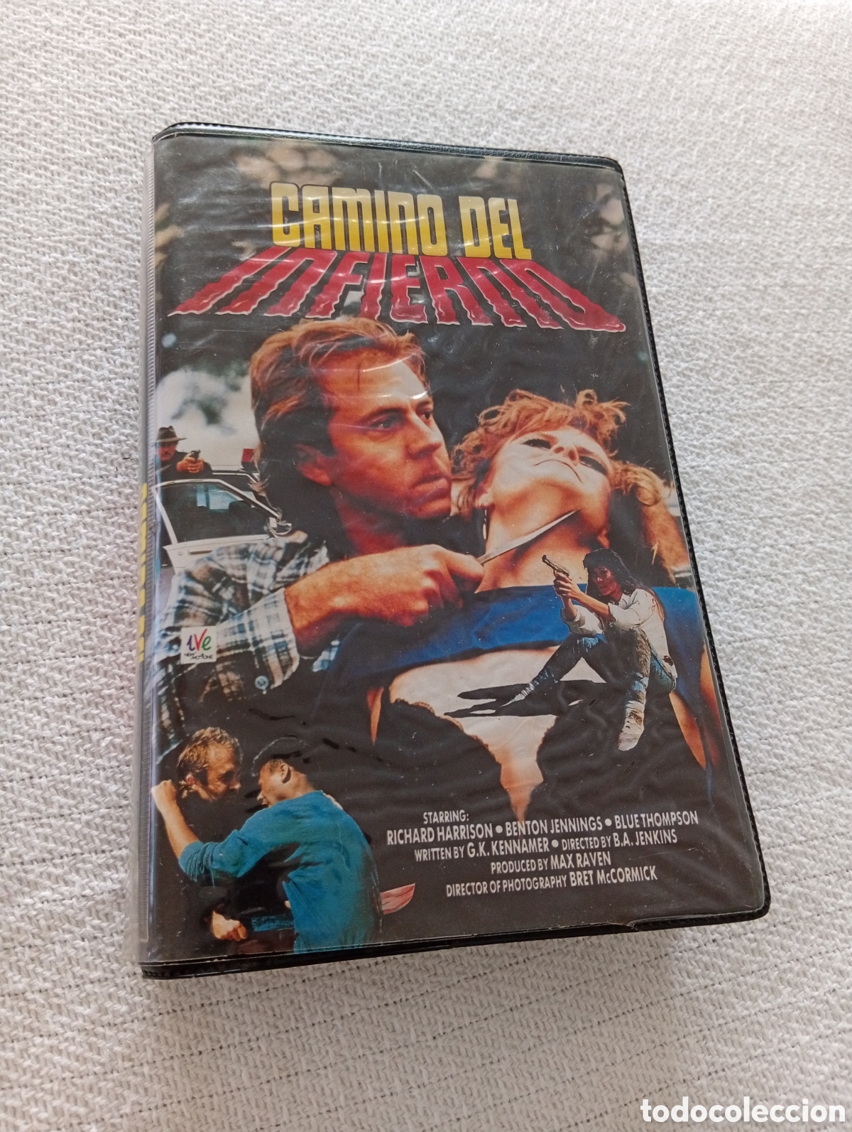 Cine: Camino del infierno vhs