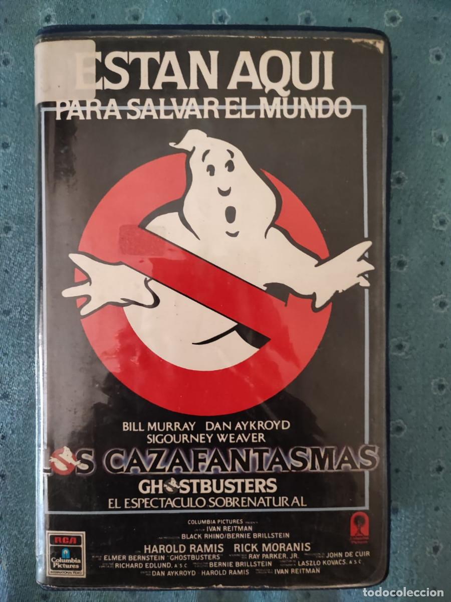 Cine: LOS CAZAFANTASMAS (1984) VHS 1&ordf; EDICI&Oacute;N SONY RCA COLUMBIA CAJA GRANDE