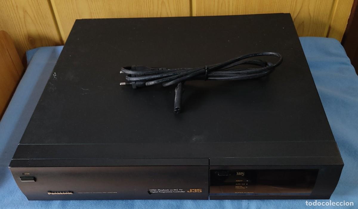 Cine: REPRODUCTOR DE VIDEO VHS DE ALTA CALIDAD PANASONIC NV-J35 HQ CON CABLE DE RED
