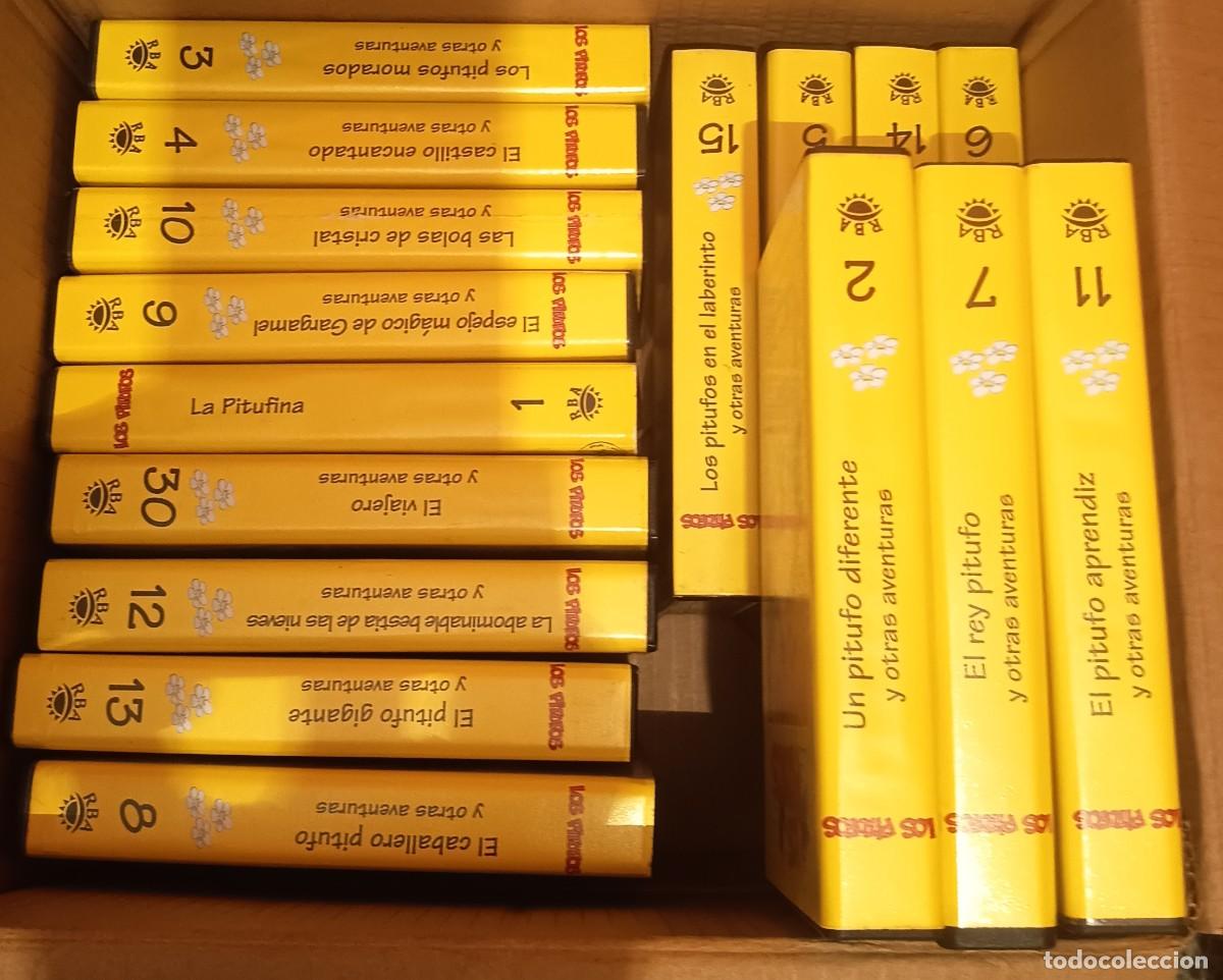 Cine: LOTE DE 16 DIECIS&Eacute;IS QUINCE VIDEOS VHS LOS PITUFOS RBA