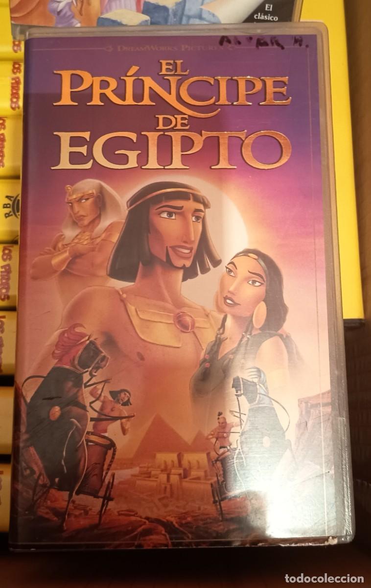 Cine: VHS de la pel&iacute;cula animada DreamWorks &rdquo;El Pr&iacute;ncipe de Egipto&rdquo;