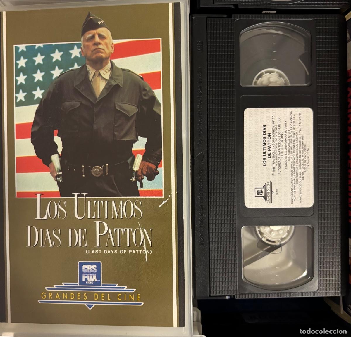 Cine: Los &uacute;ltimos d&iacute;as de Patton (Pelicula VHS)