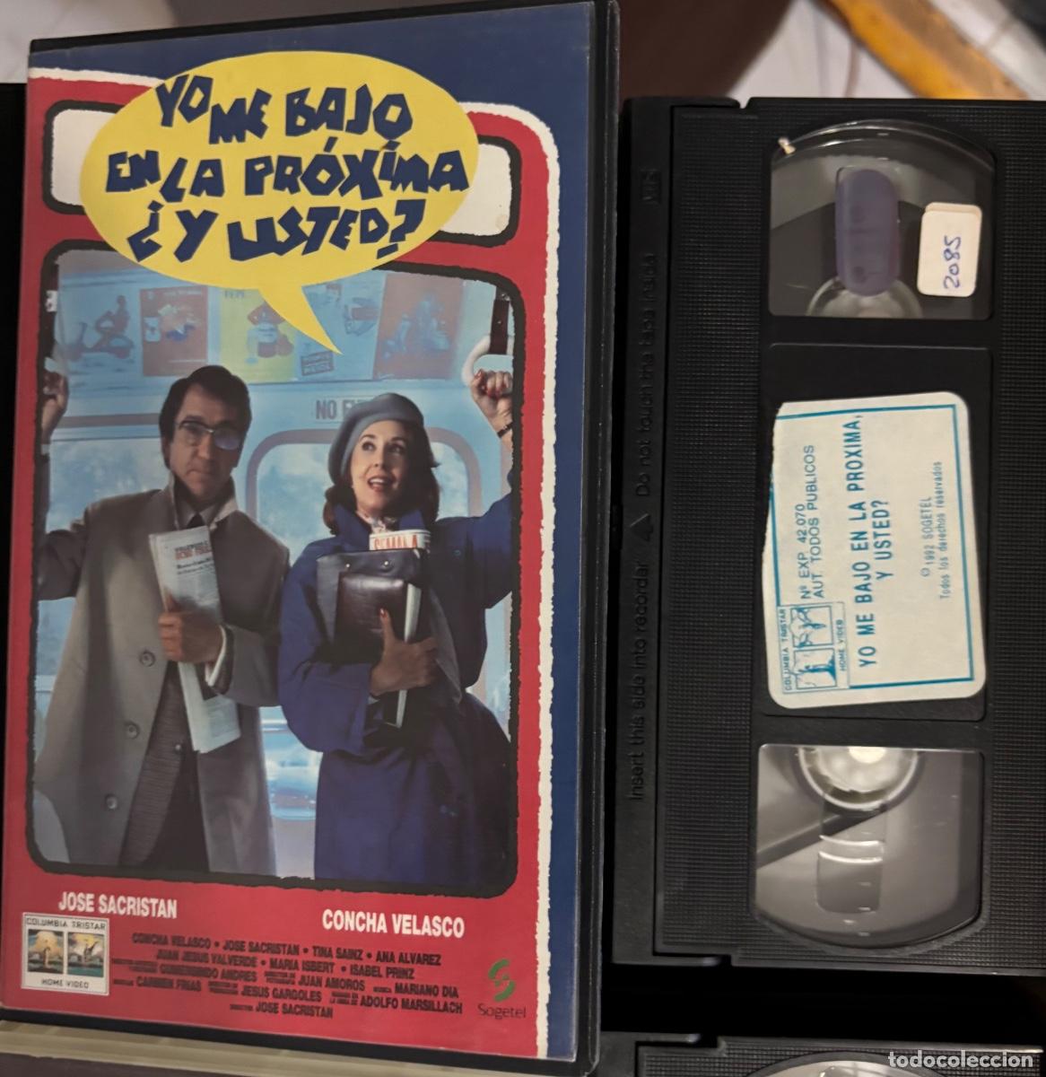 Cine: Yo me bajo en la pr&oacute;xima, y usted? (Pelicula VHS)