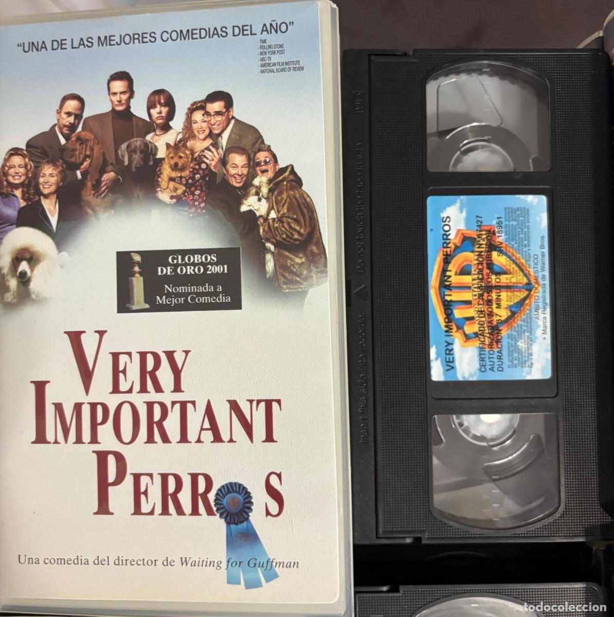 Cine: Very important perros (Pelicula VHS)