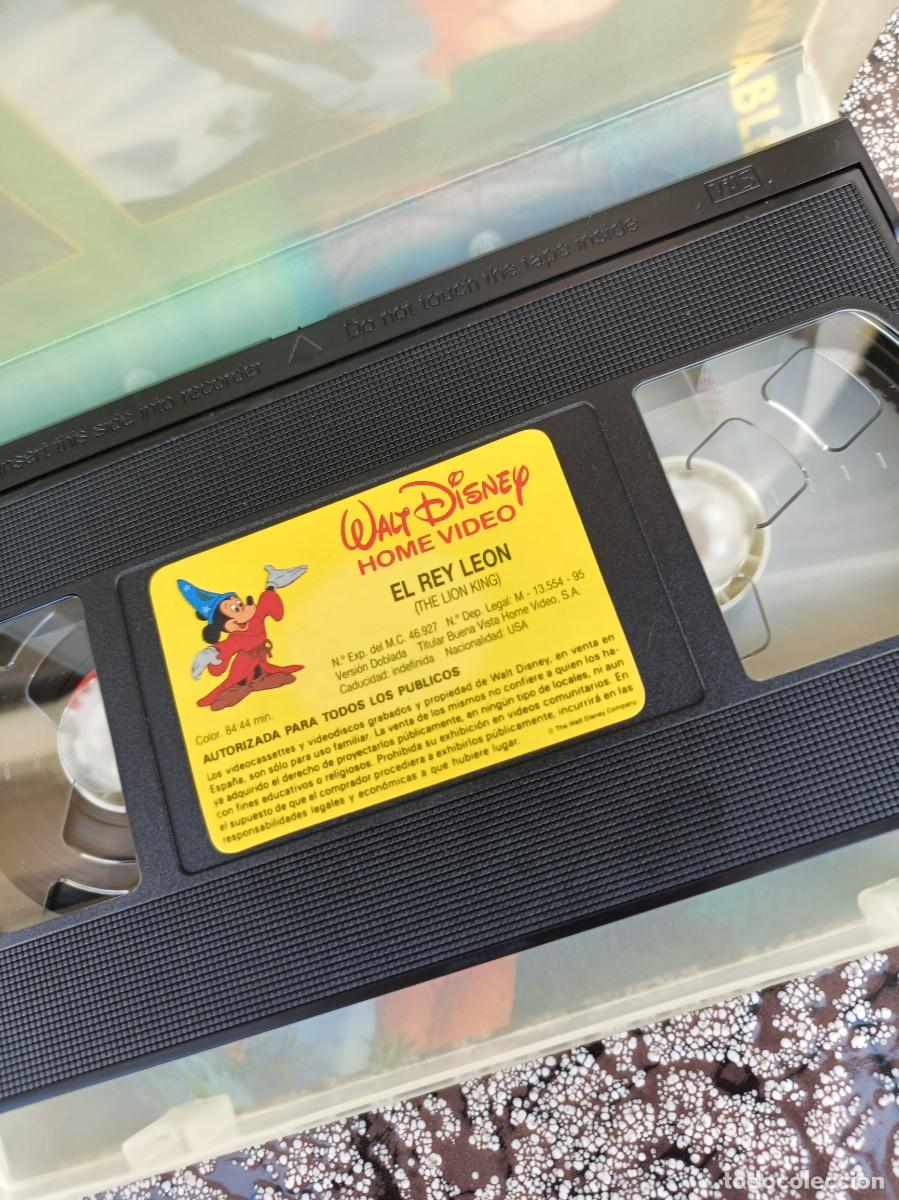 Cine: LOTE VHS EL REY LEON - Foto 4