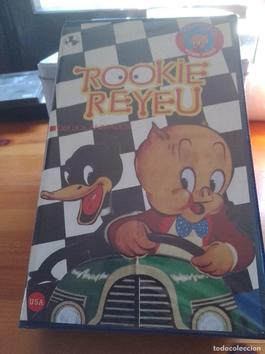 Cine: Rookie reyeu vhs caja grande &uacute;nica