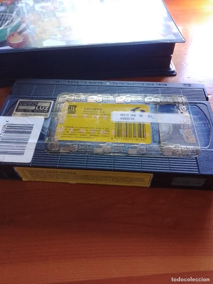 Cine: Angustia vhs sin caratula de v&iacute;deo club terror