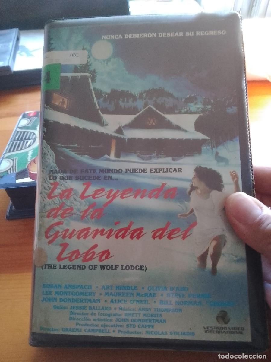 Cine: La leyenda de la guarida del lobo vhs caja grande video club