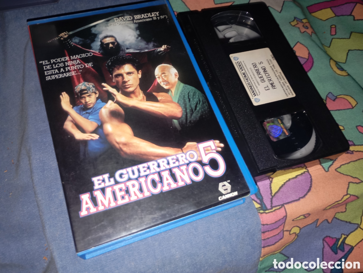 Kino: EL GUERRERO AMERICANO 5- VHS- DESCATALOGADA