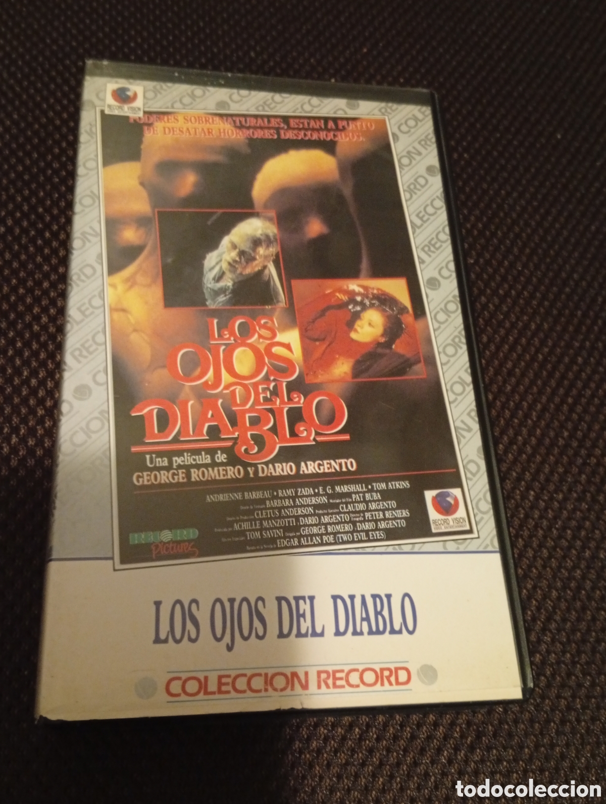 Cine: Los ojos del diablo vhs