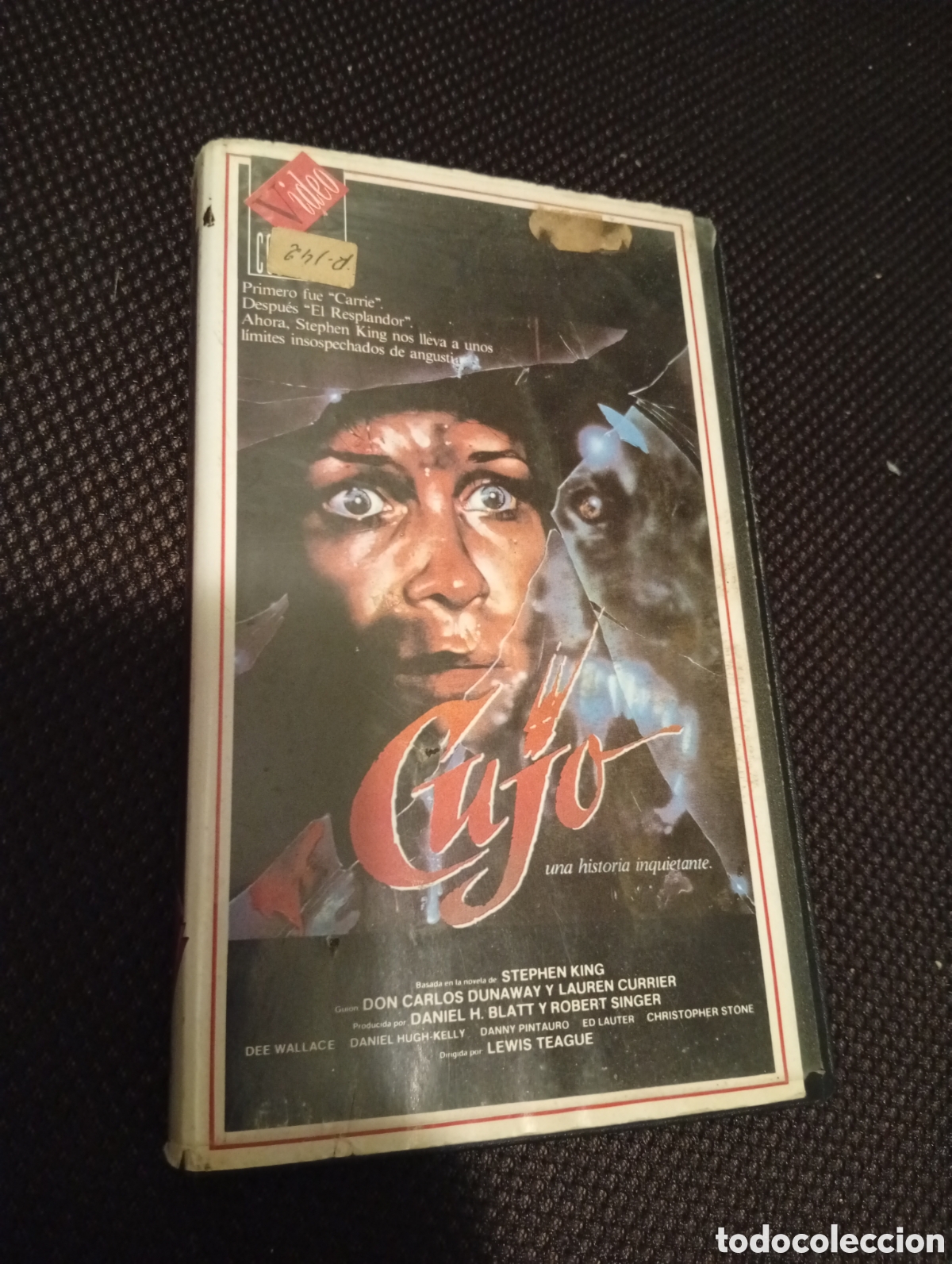 Cine: Cujo vhs pel&iacute;cula vhs