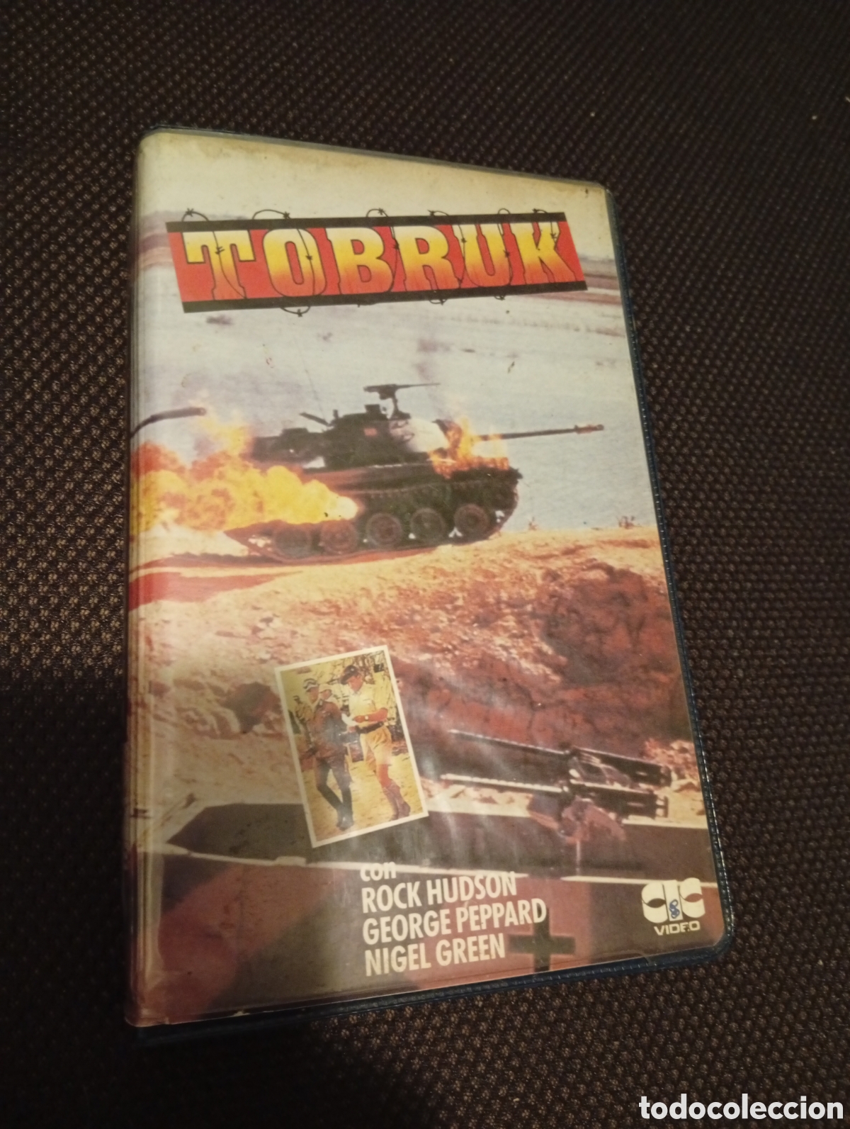 Cine: Tobruk vhs pel&iacute;cula vhs