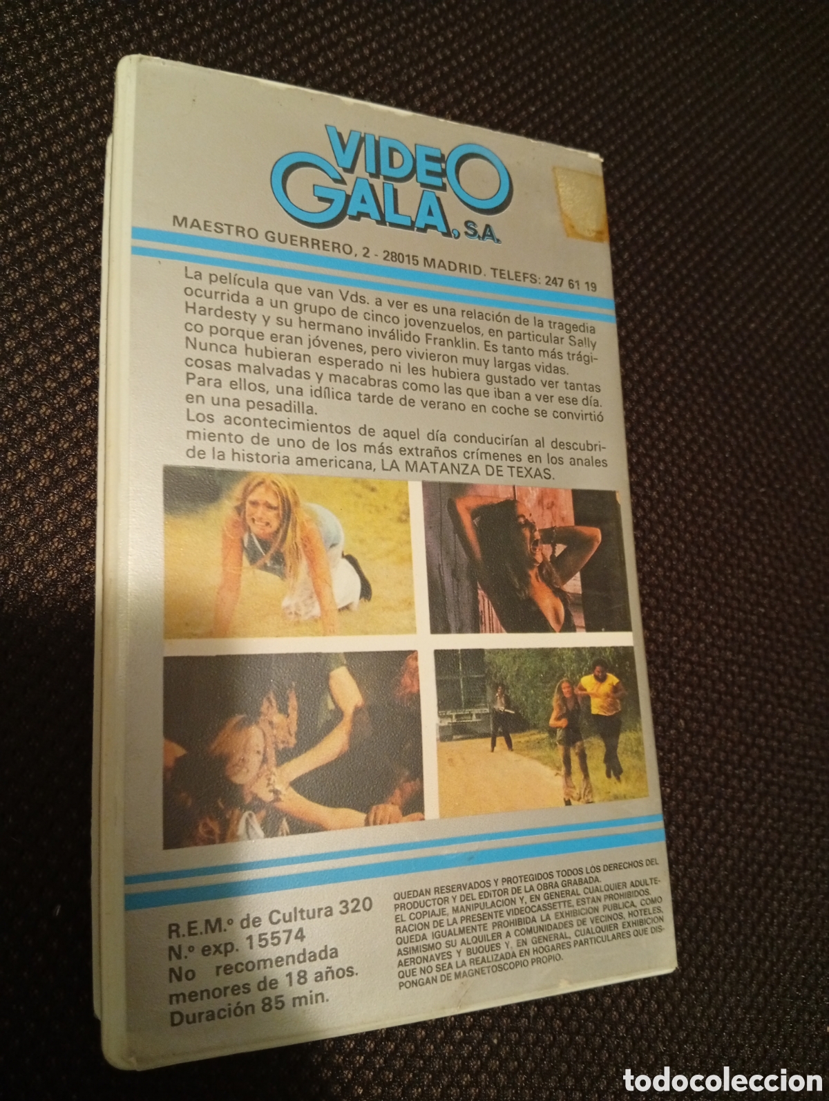Cine: La matanza de Texas vhs - Foto 2