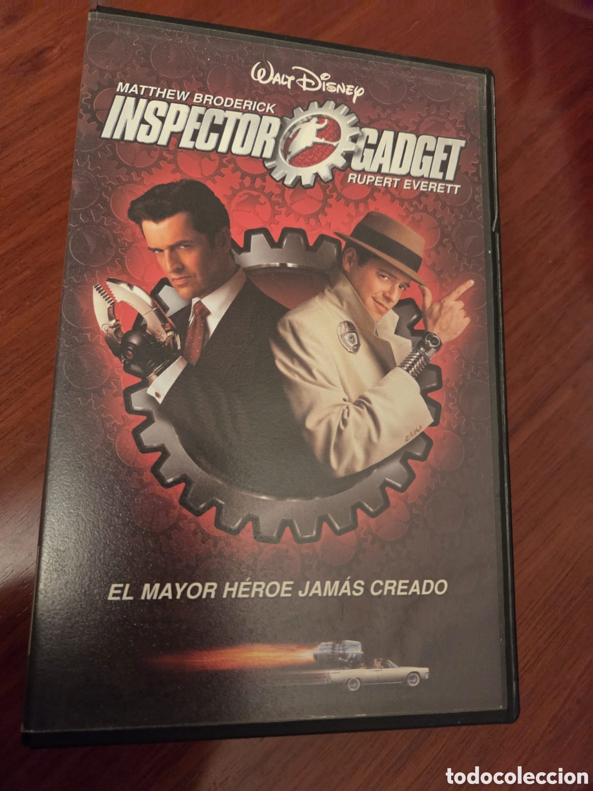 Cine: VHS Inspector Gadget (1999) Disney &ndash; Matthew Broderick y Rupert Everett &ndash; Edici&oacute;n en espa&ntilde;ol