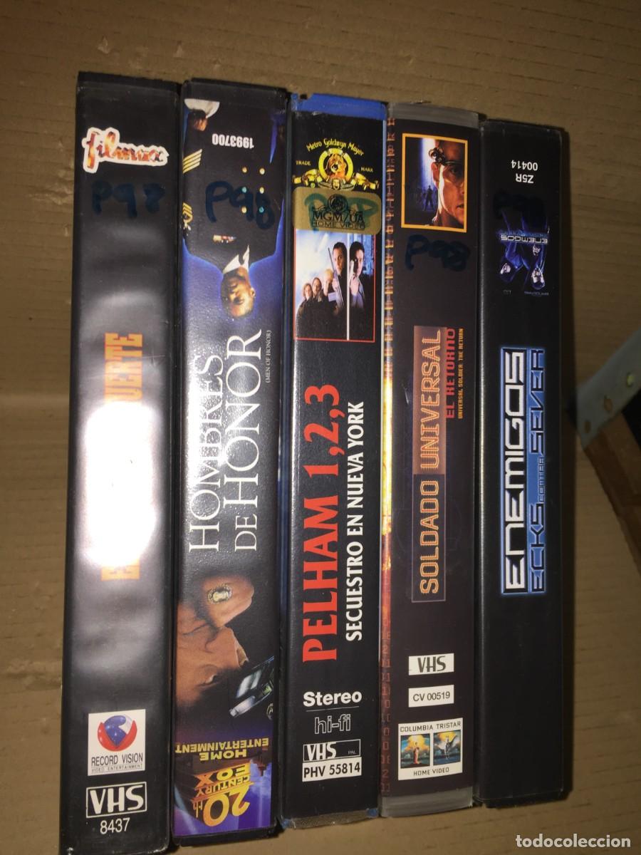 Cine: Vhs pack n&ordm; 98 El tren de la muerte - Hombres de honor - Pelham 1,2,3 secuestro en nueva york - Sol