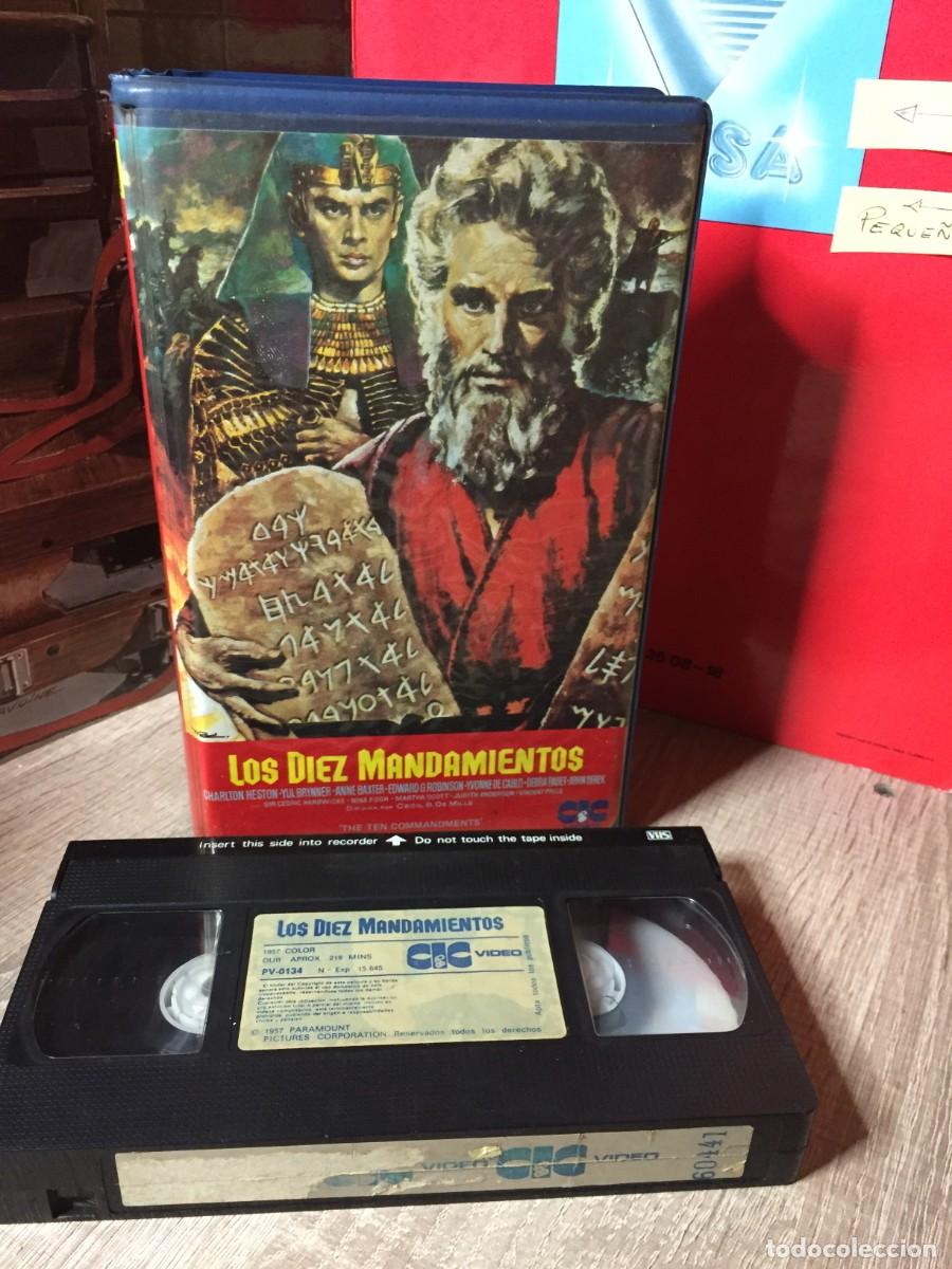 Cin&eacute;ma: Vhs Los diez mandamientos