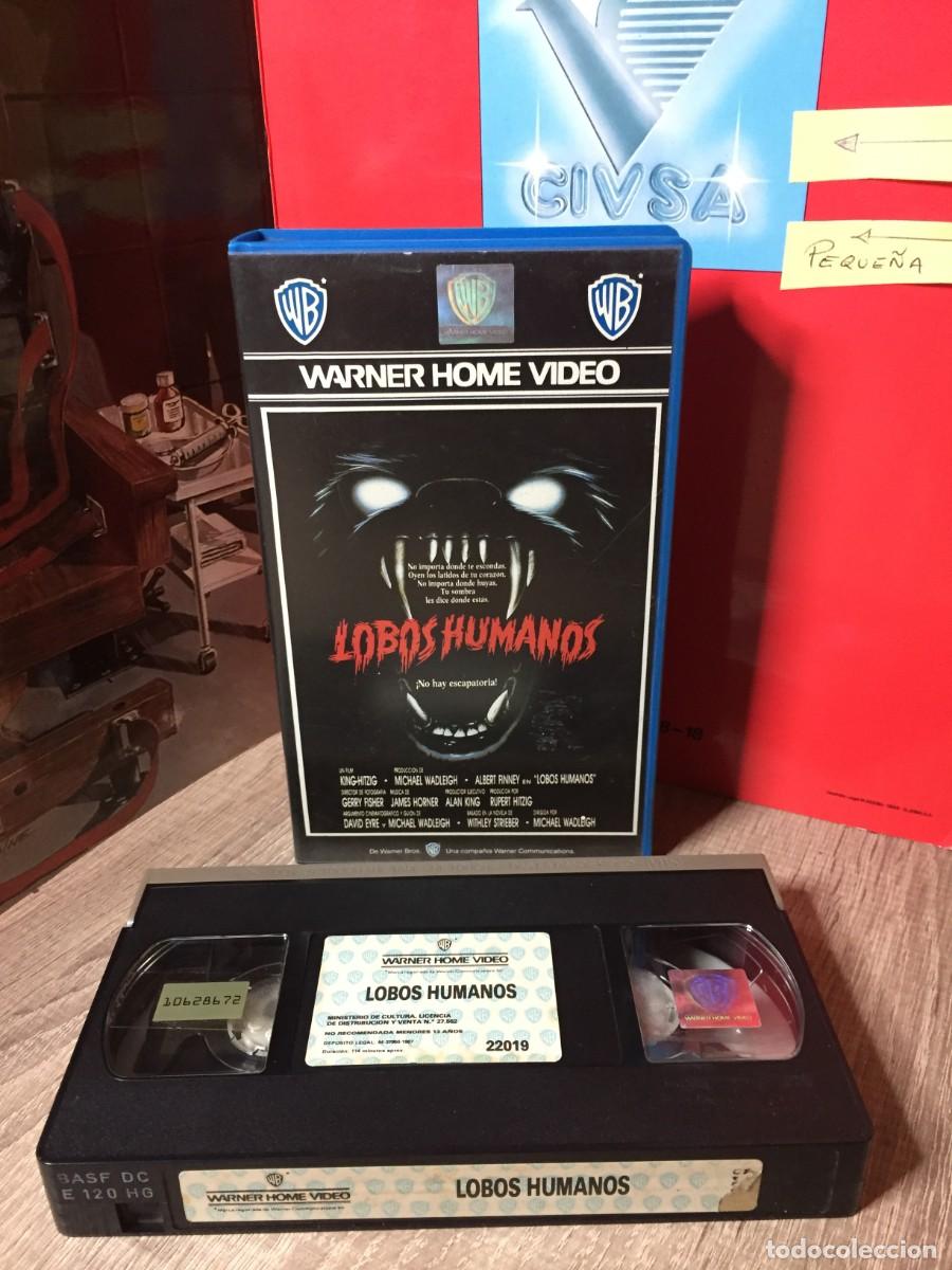 Cin&eacute;ma: Vhs Lobos humanos - caja corta