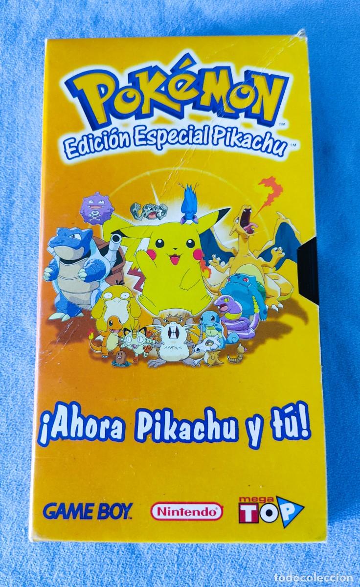 Cine: VHS POKEMON EDICION ESPECIAL PIKACHU AHORA PIKACHU Y TU GAME BOY NINTENDO