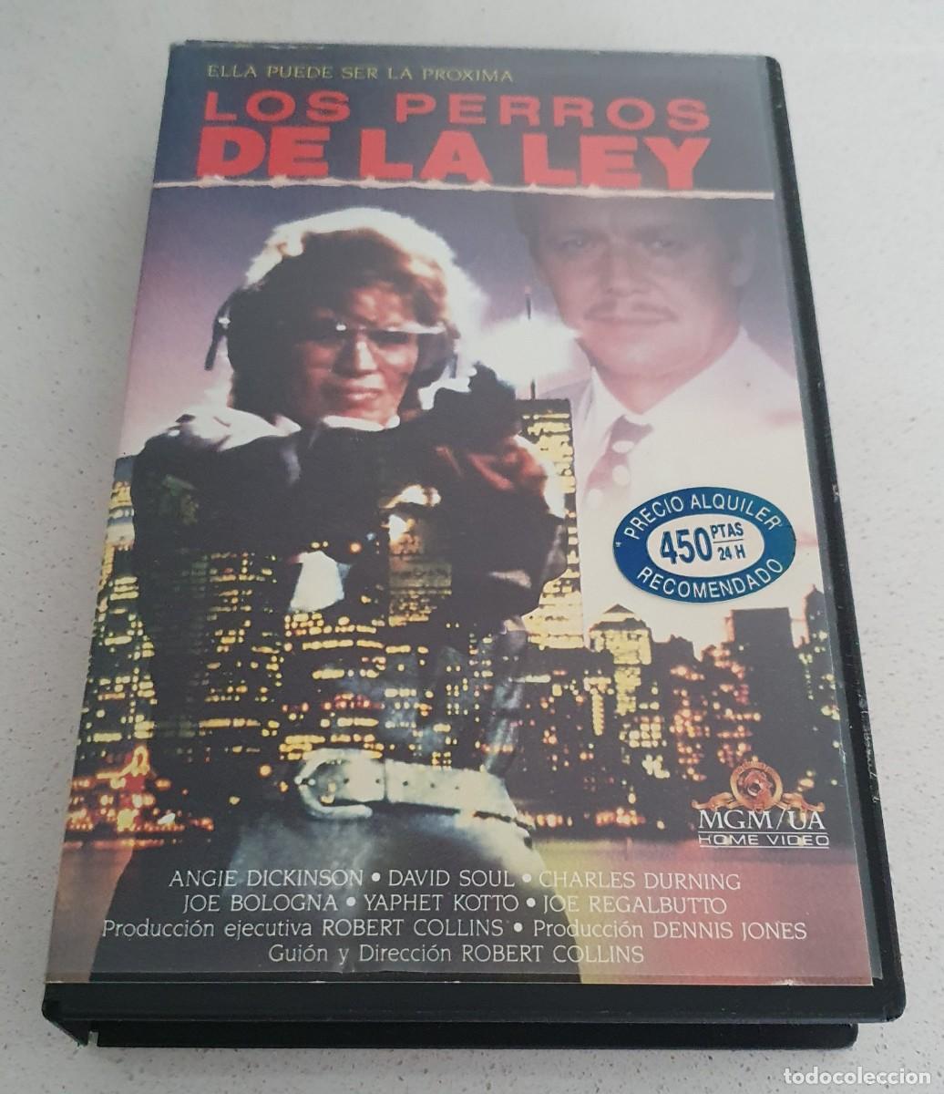 Cine: Pel&iacute;cula Vhs Los Perros de la Ley. Mgm Ua Videoman 1990. Videoclub alquiler.
