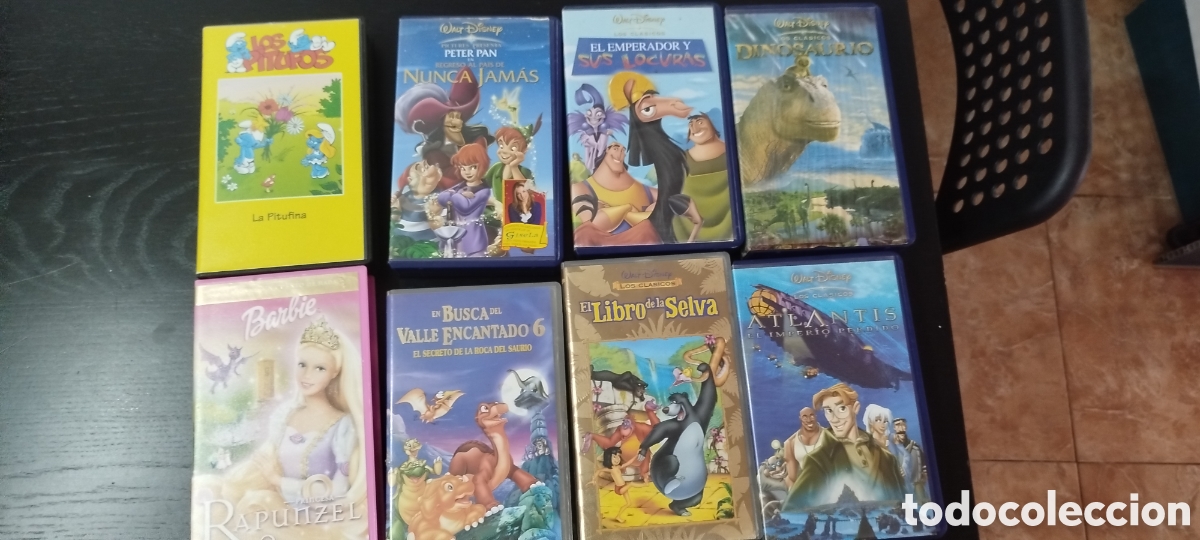 Cine: Cl&aacute;sicos Disney vhs diferentes t&iacute;tulos