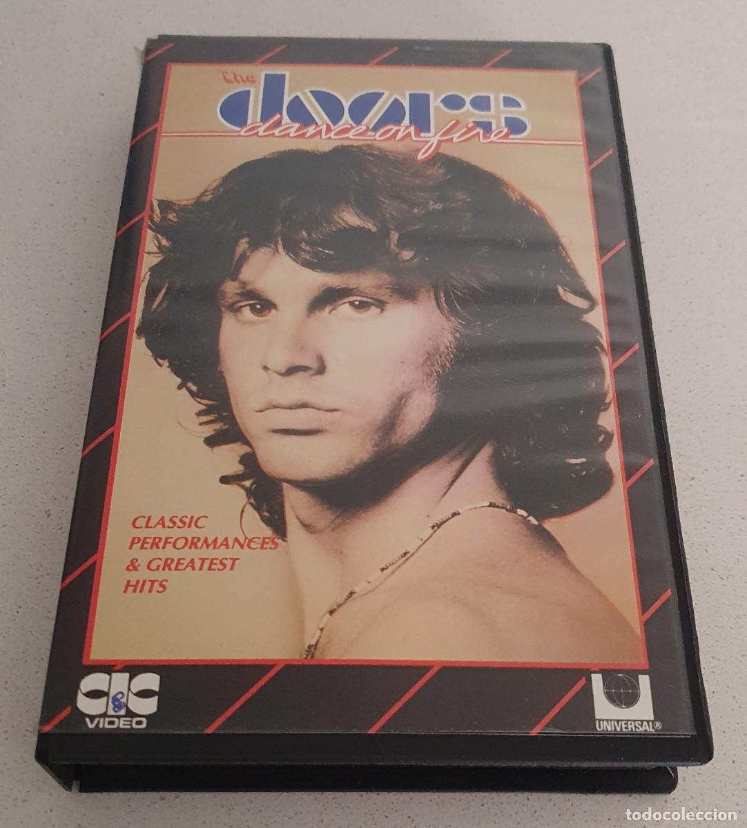 Cine: Pel&iacute;cula Vhs The Doors Dance On Fire. CIC Video 1991. Videoclub alquiler.