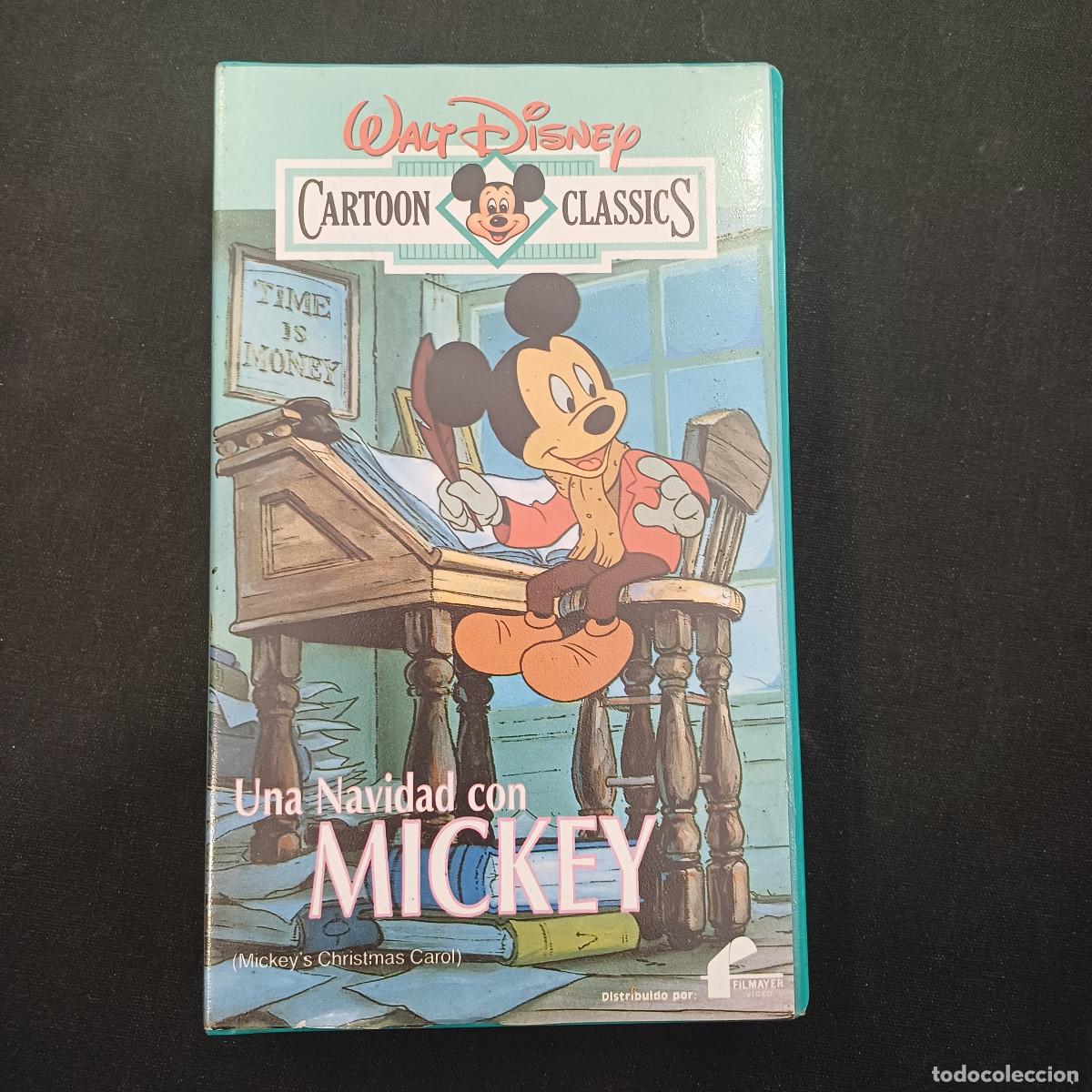 Cine: UNA NAVIDAD CON MICKEY/VHS.