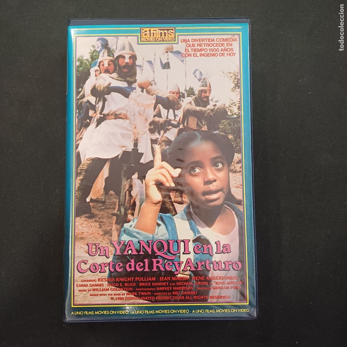 Cine: UN YANQUI EN LA CORTE DEL REY ARTURO/VHS.