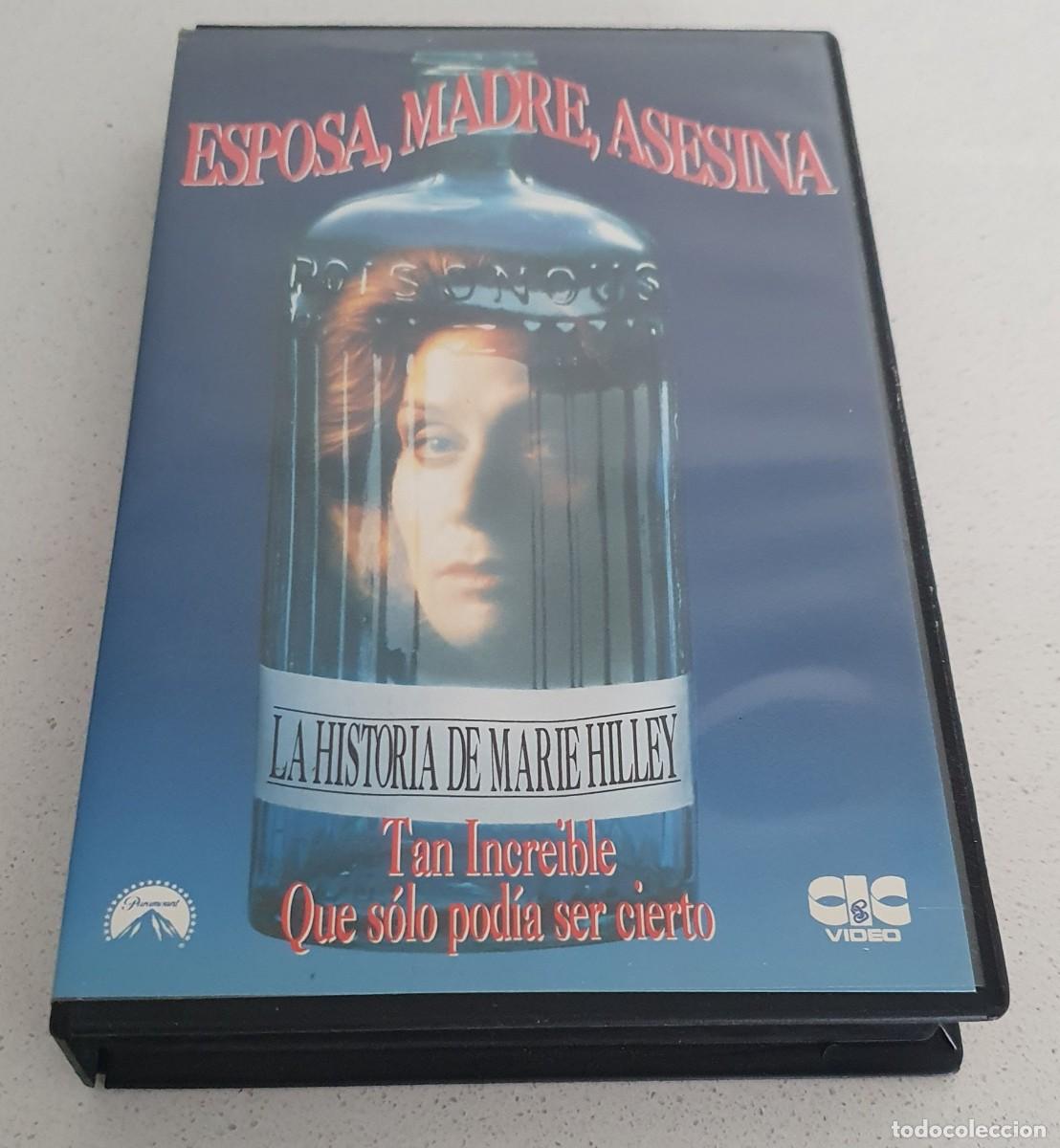 Cine: Pel&iacute;cula Vhs Esposa Madre Asesina, La Historia de Marie Hilley. CIC Video 1992. Videoclub alquiler.