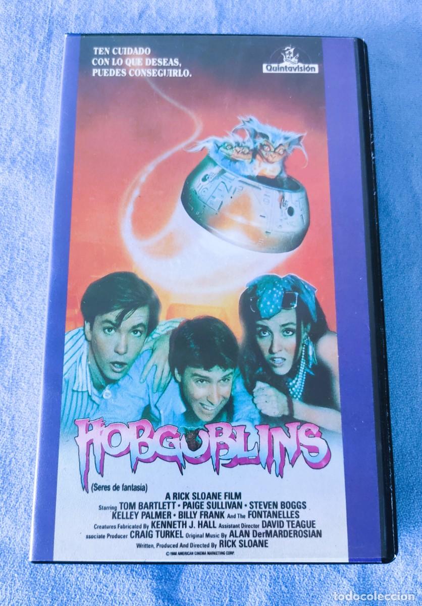 Cine: PELICULA ORIGINAL EN VHS HOBLINS HOBGUBLINS TIPO CRITTERS