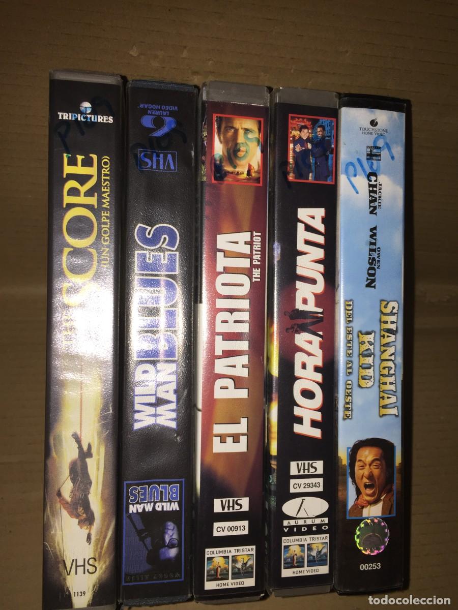 Cine: Vhs pack n&ordm; 109 The score un golpe maestro - Wild man blues - El patriota - Shangahai kid del este a