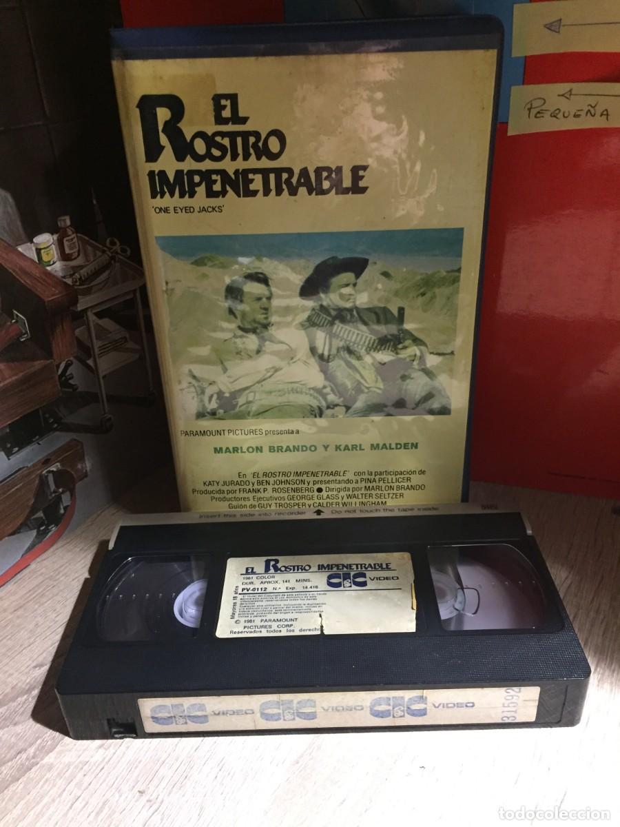 Cine: Vhs El rostro impenetrable - Marlon Brando