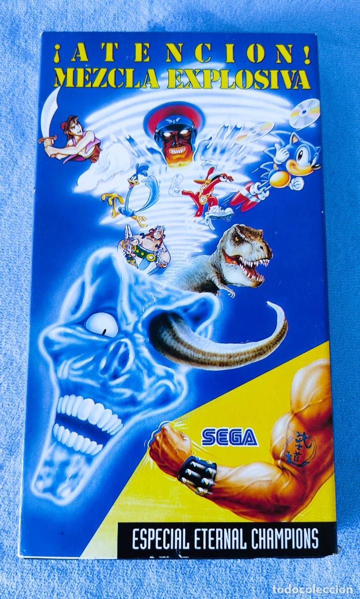 Cine: VHS ATENCION MEZCLA EXPLOSIVA DE SEGA ESPECIAL ETERNAL CHAMPIONS