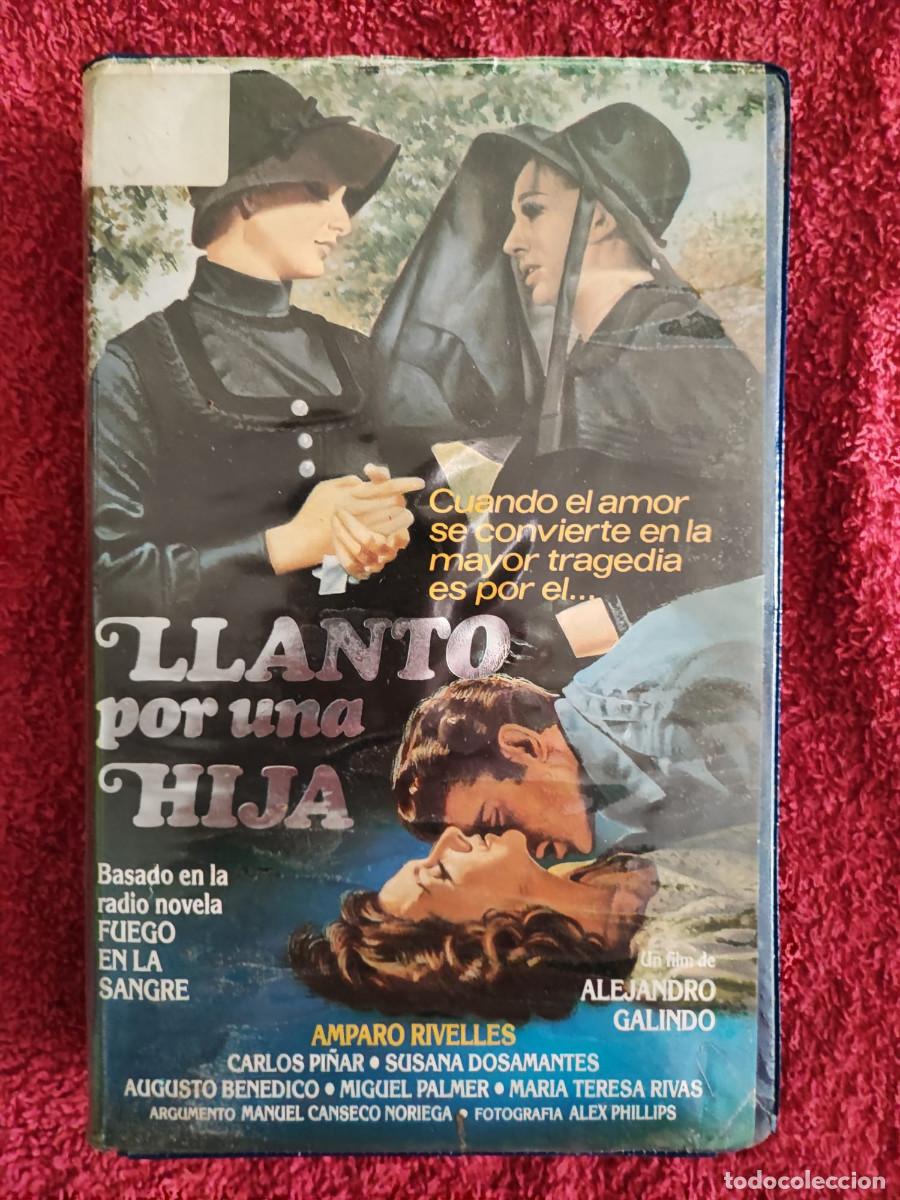 Cine: LLANTO POR UNA HIJA (REMOLINO DE PASIONES) (1970) VHS 1&ordf; EDICI&Oacute;N DRAMA ROMANCE AMPARO RIVELLES