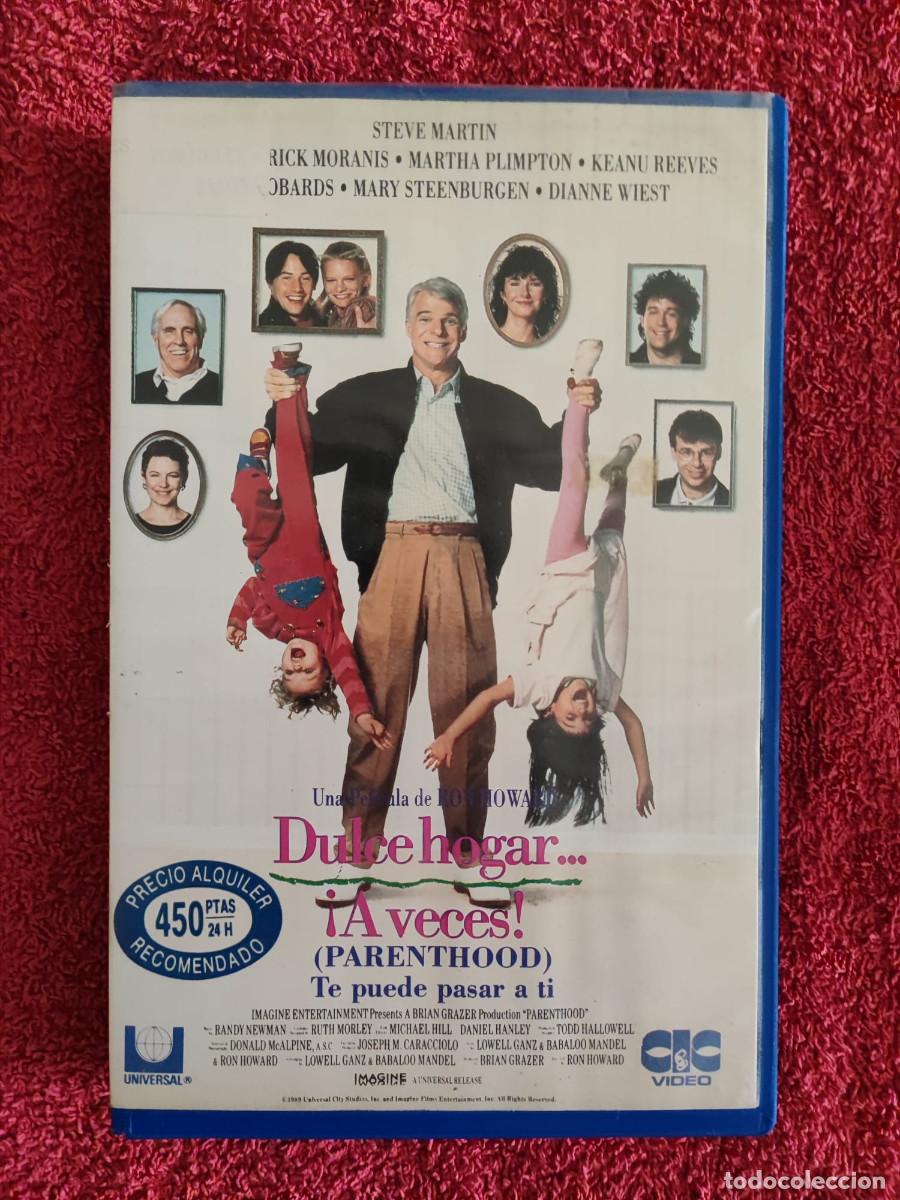 Cine: DULCE HOGAR... &iexcl;A VECES! (1989) VHS 1&ordf; EDICI&Oacute;N COMEDIA STEVE MARTIN MARY STEENBURGEN