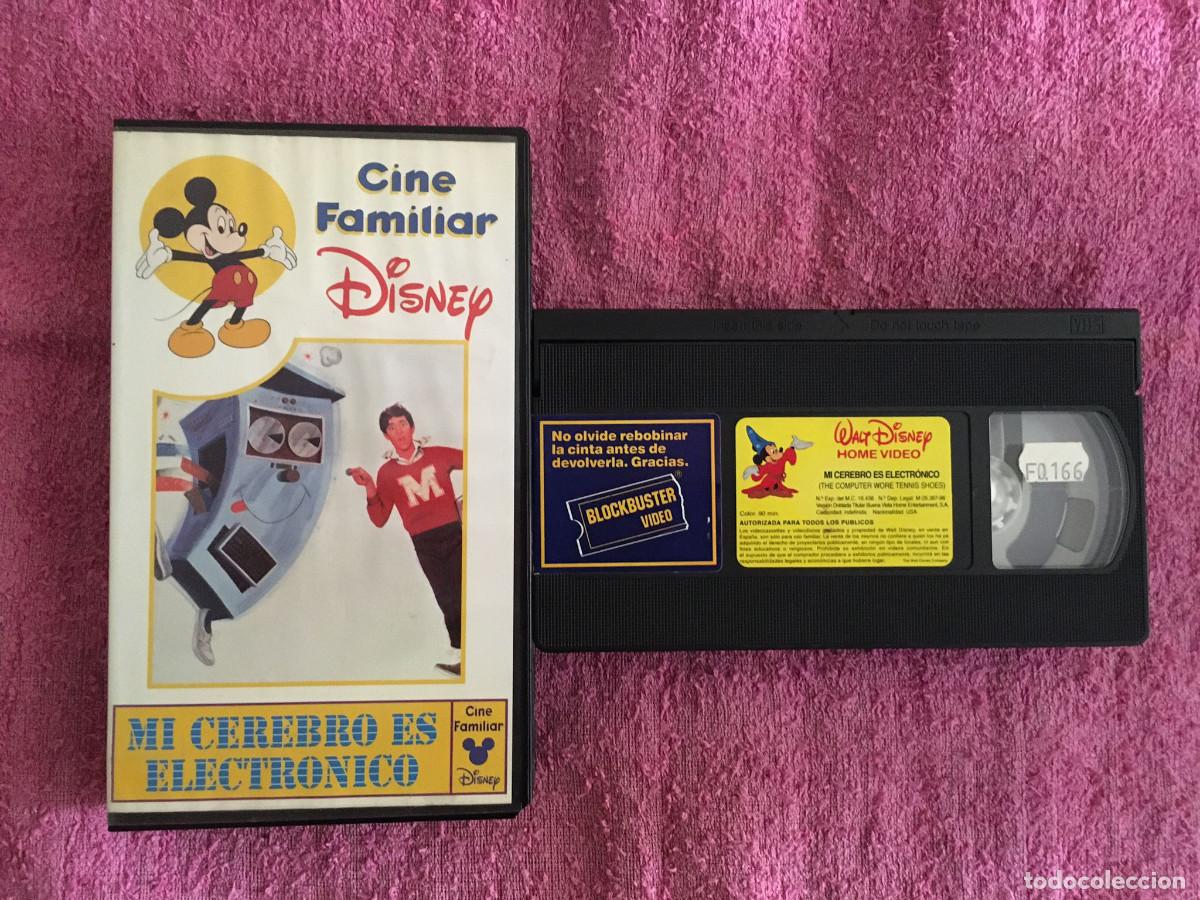 Cine: MI CEREBRO ES ELECTR&Oacute;NICO (1969) VHS DISNEY KURT RUSSELL CESAR ROMERO JOE FLYNN