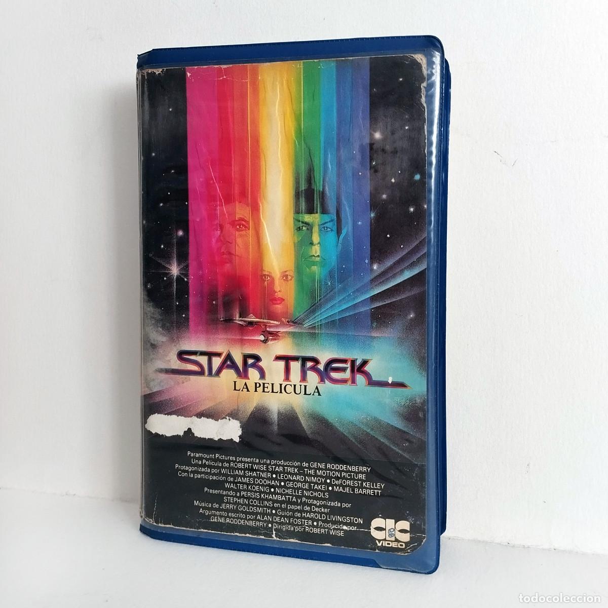 Cine: STAR TREK: LA PELICULA (CIC - RCA) CAJA GRANDE VHS, 1&ordf; EDICI&Oacute;N DE VIDEOCLUB