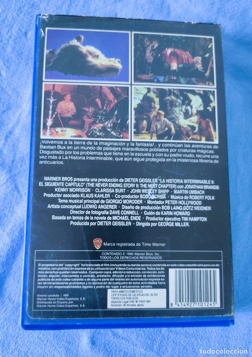 Cine: VHS LA HISTORIA INTERMINABLE II - Foto 2