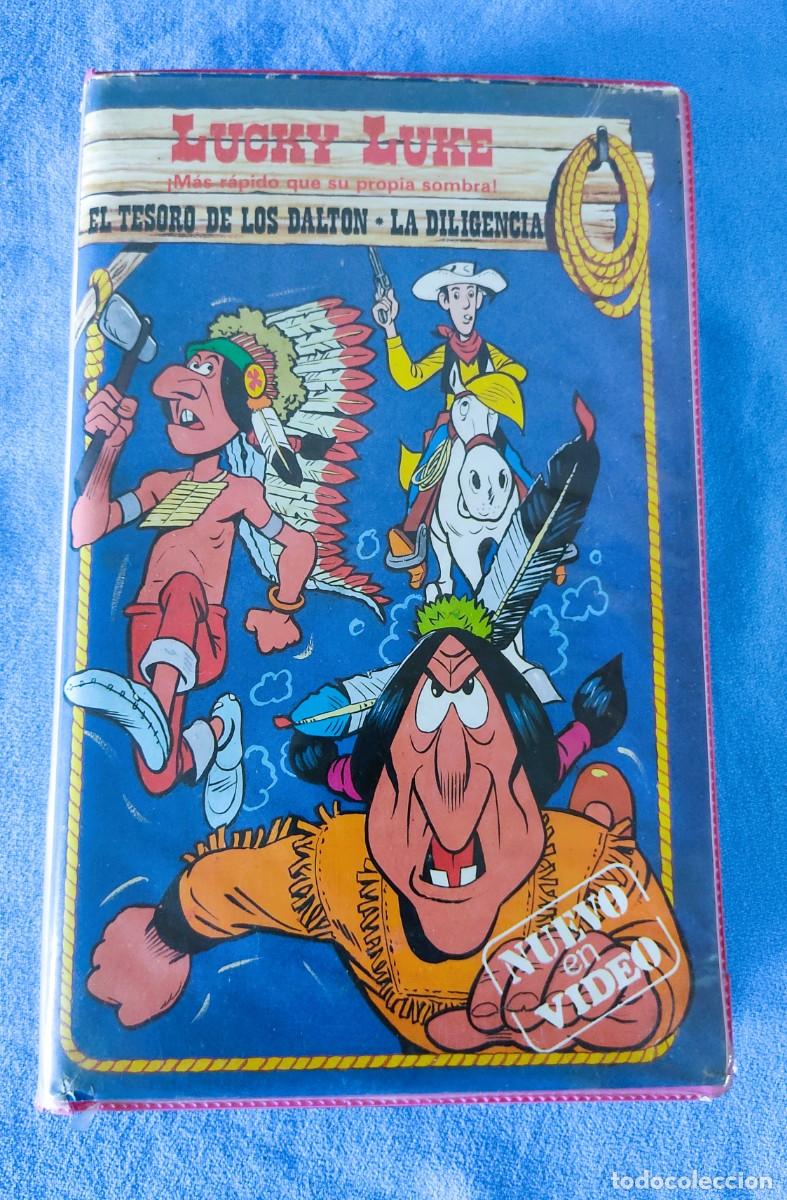 Cine: VHS LUCKY LUKE EL TESORO DE LOS DALTON LA DILIGENCIA