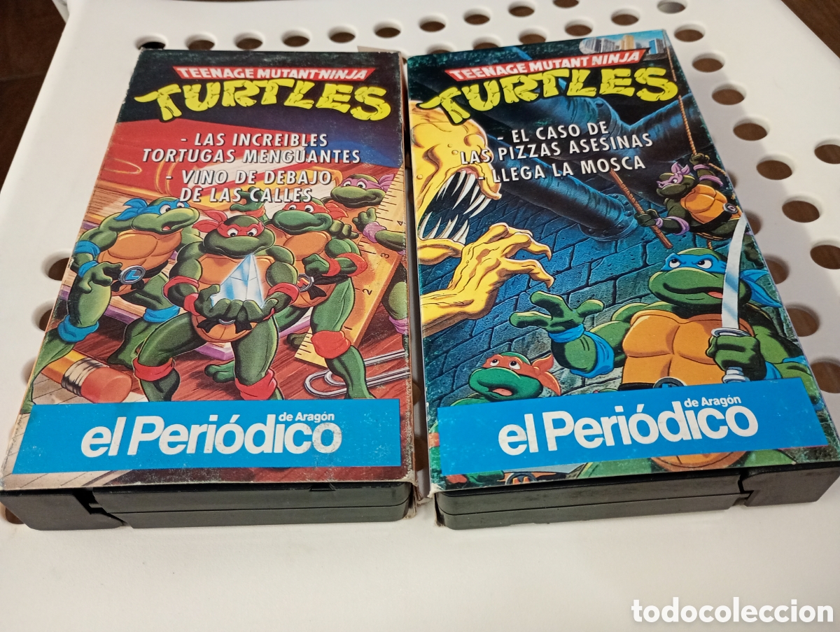 Cine: 2 vhs tortugas ninja