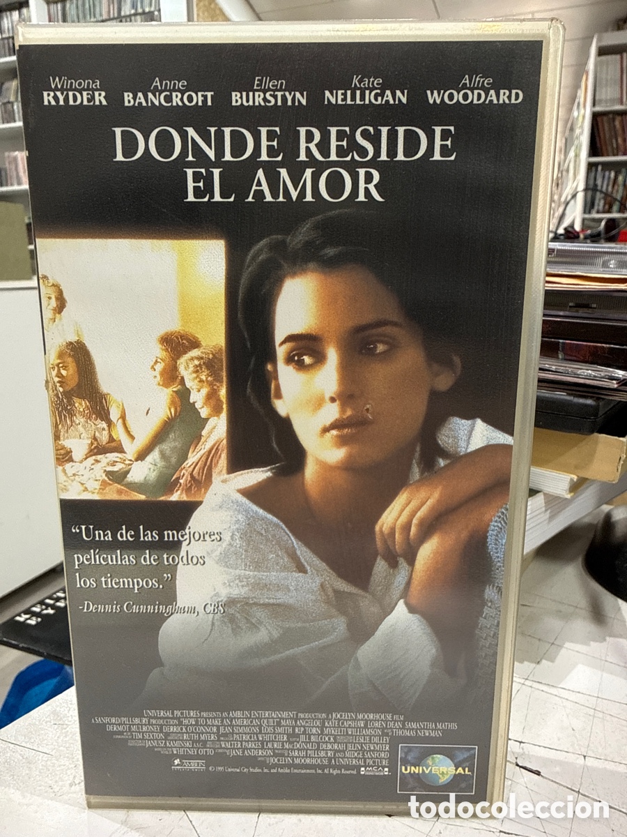 Cine: Donde reside el amor (VHS)
