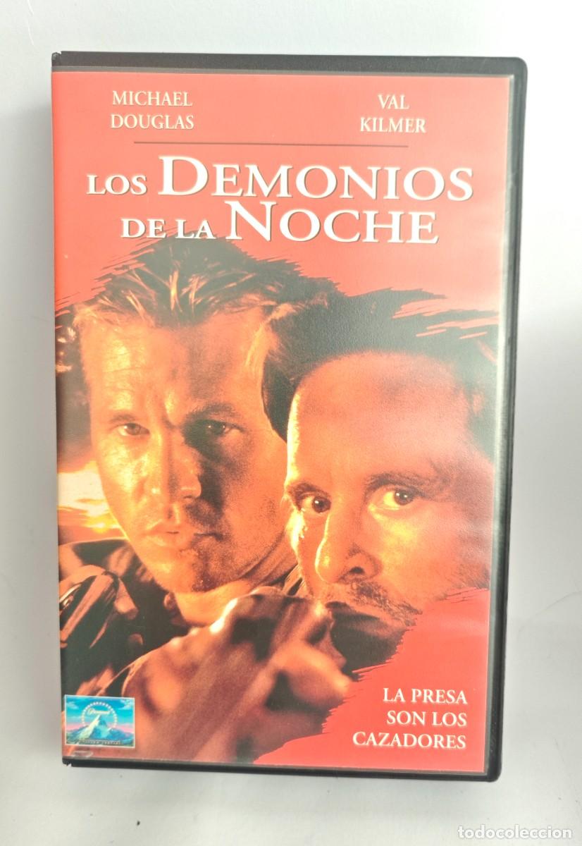 Cine: LOS DEMONIOS DE LA NOCHE (THE GHOST AND THE DARKNESS) &ndash; VHS CAJA GRANDE VIDEOCLUB ORIGINAL
