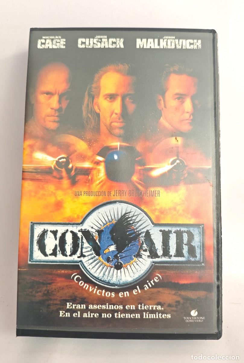 Cine: ConAir (convictos en el aire) &ndash; vhs caja grande original videoclub