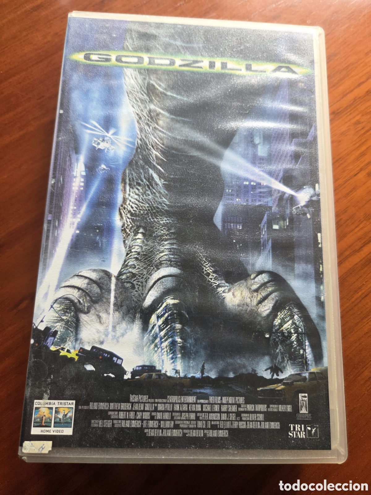 Cine: Godzilla VHS Original &ndash; Edici&oacute;n Columbia Tristar Home Video &ndash; Cine de Monstruos / Acci&oacute;n Sci-Fi &ndash; Co