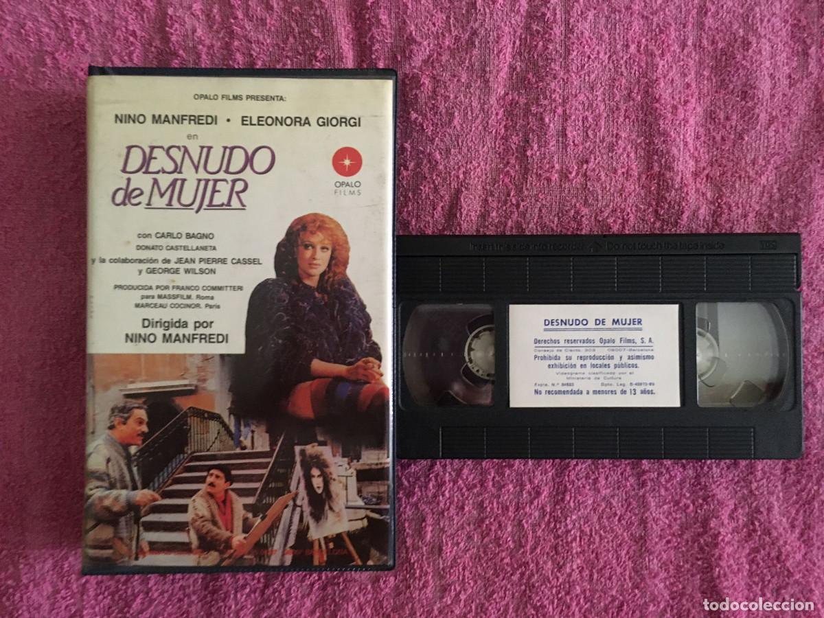 Cine: DESNUDO DE MUJER (1981) VHS OPALO FILMS NINO MANFREDI ELEONORA GIORGI