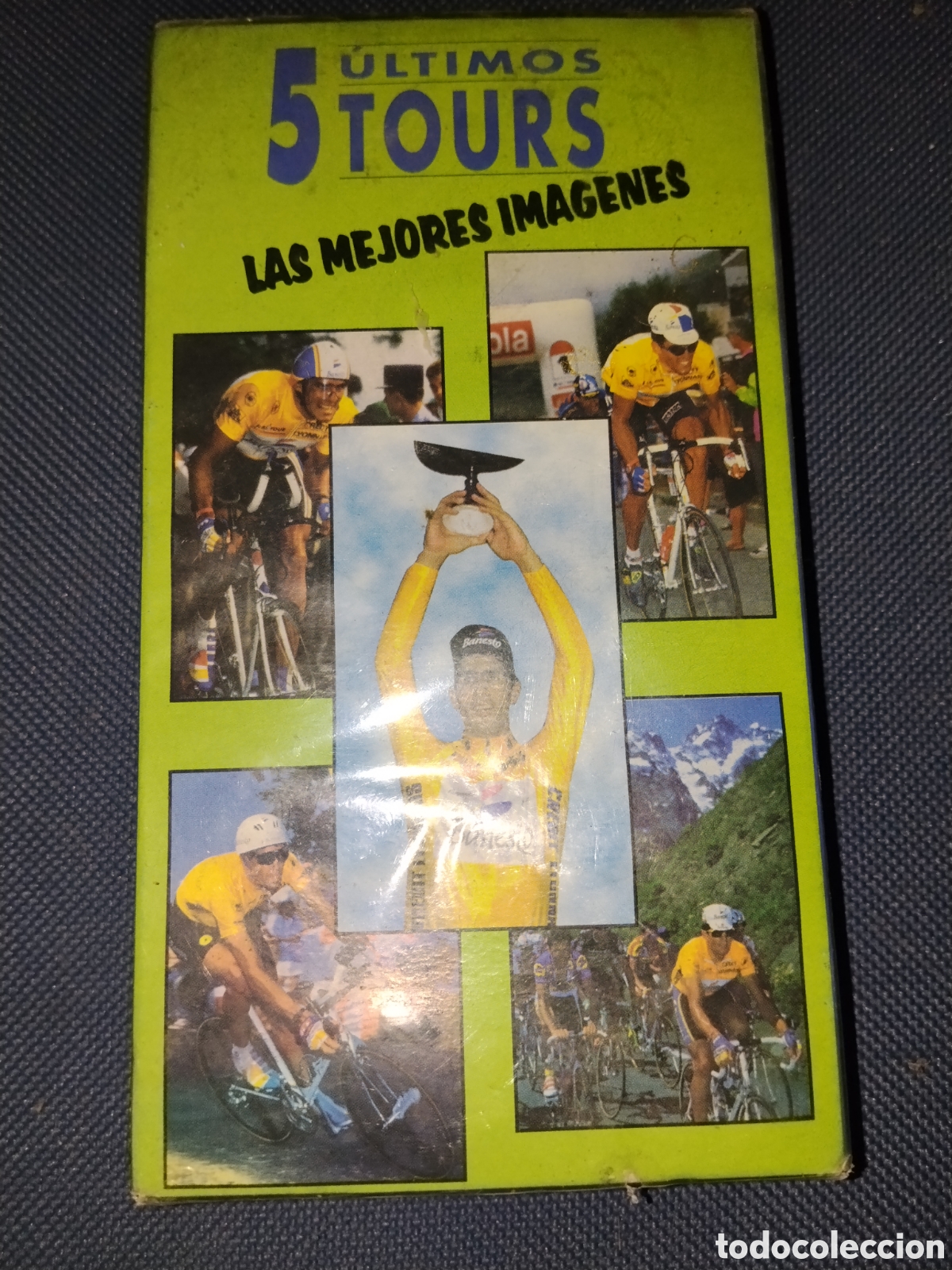 Cine: Cinta VHS &Uacute;LTIMOS 5 TOURS Miguel Indurain - Las mejores im&aacute;genes NUEVA PRECINTADA Ciclismo El Mundo