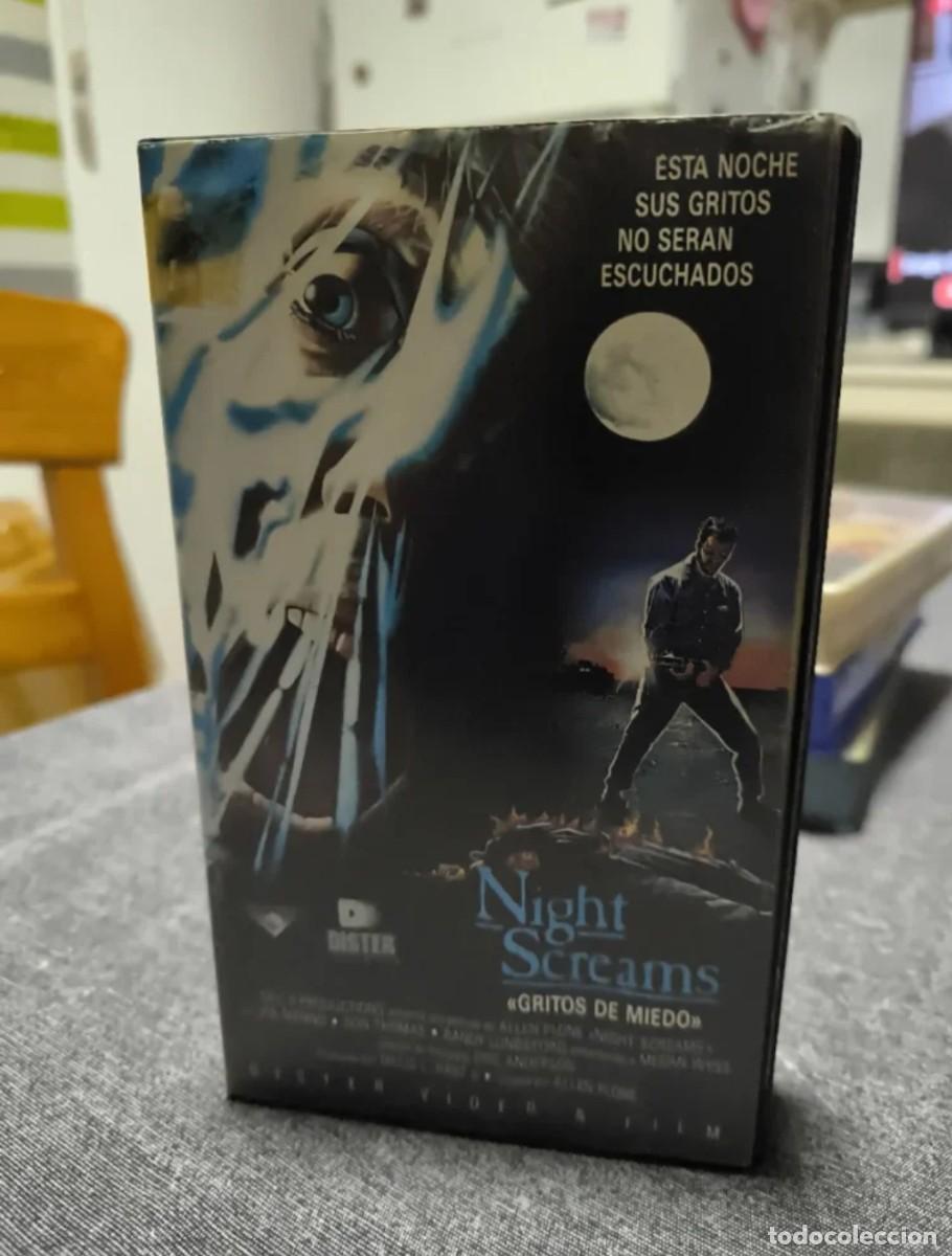 Cine: Night Screams VHS &rdquo;Gritos de Miedo &rdquo;