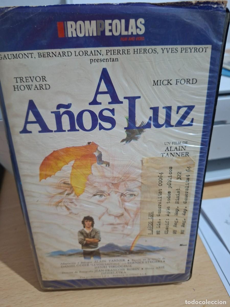 Cine: VHS A A&Ntilde;OS LUZ DE ALAIN TANNER CON TREVORD HOWARD