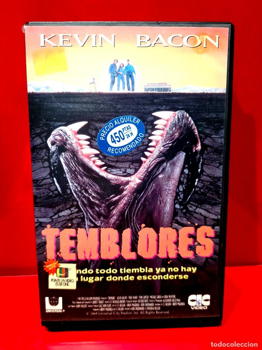 Cine: TEMBLORES (1990) - KEVIN BACON - 1&ordf; EDIC. CAJA GRANDE VIDEOCLUB